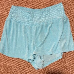Torrid Terry Cloth Cover Up Blue Shorts NWT Size 0X L